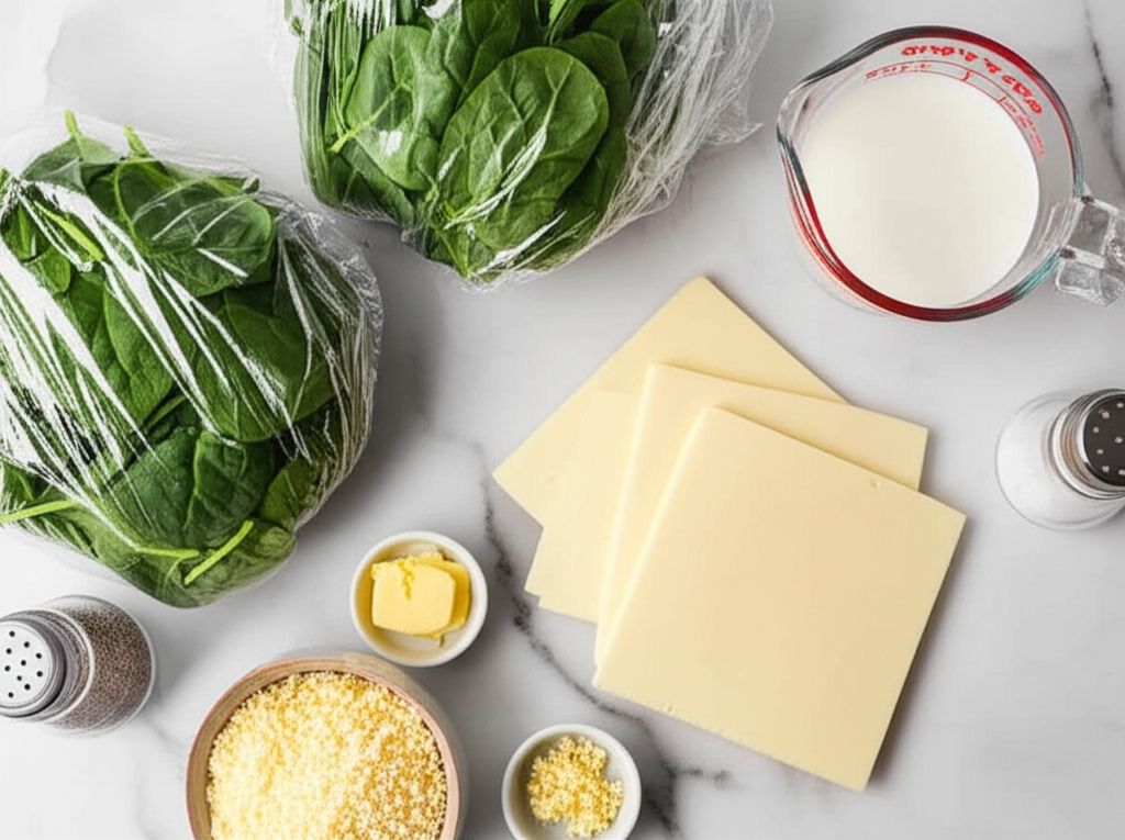 Cheesy Creamed Spinach