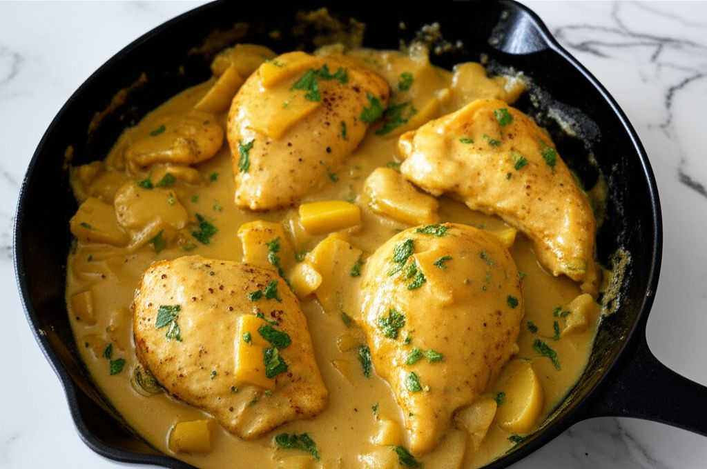 Chicken and Apple Curry