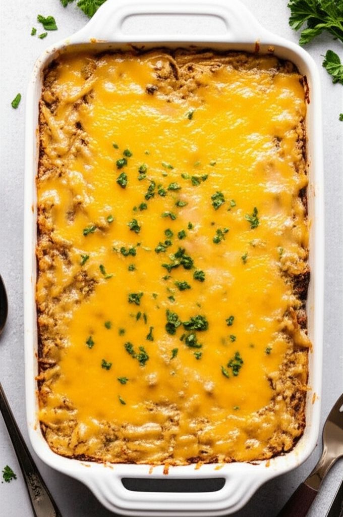 Copycat Cracker Barrel Hashbrown Casserole