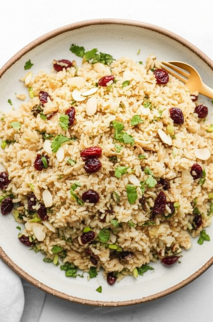 Cranberry and Almond Rice Pilaf