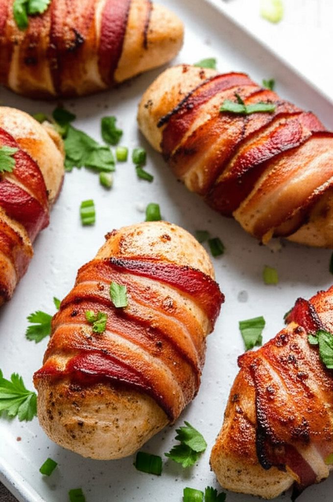 Creamy Bacon-Wrapped Chicken
