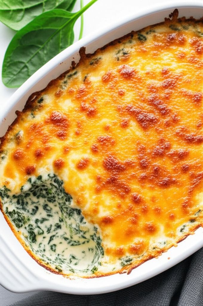 Creamy Cheesy Spinach Dip