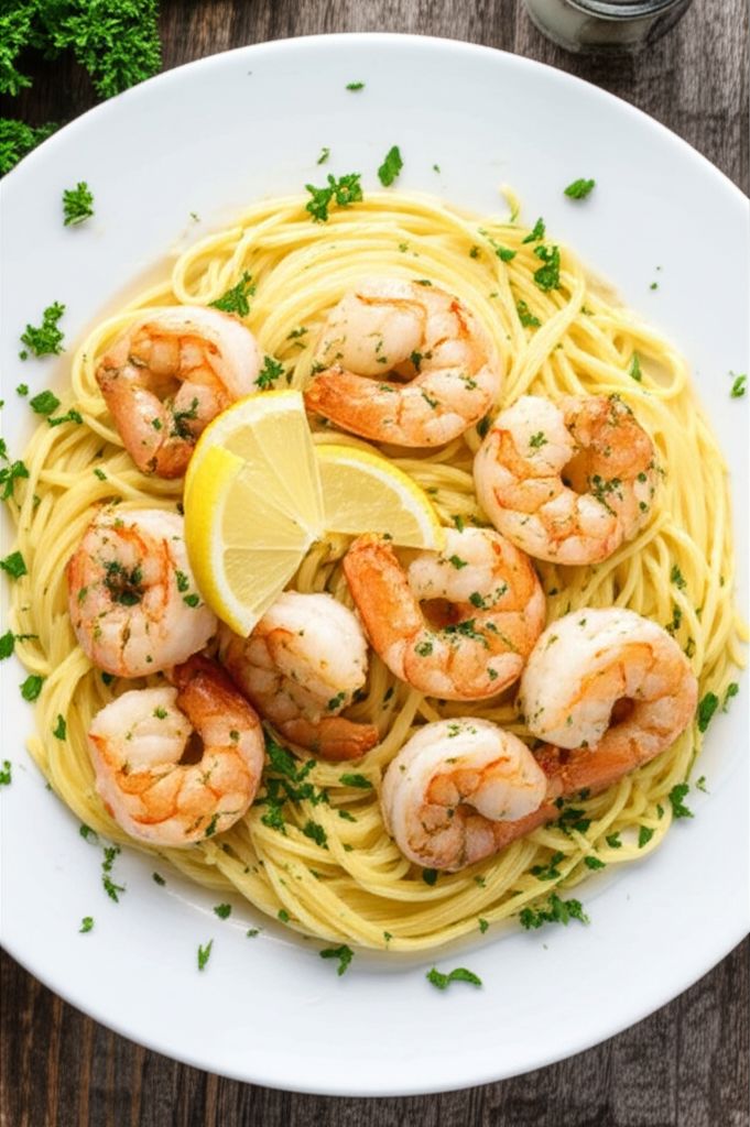 Creamy Shrimp Scampi