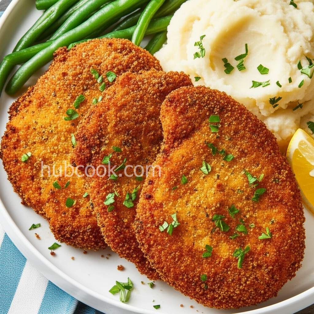 Crispy Breaded Pork Chops