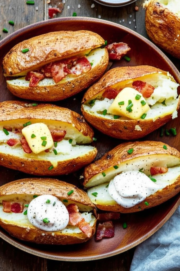 Crispy Jacket Potatoes