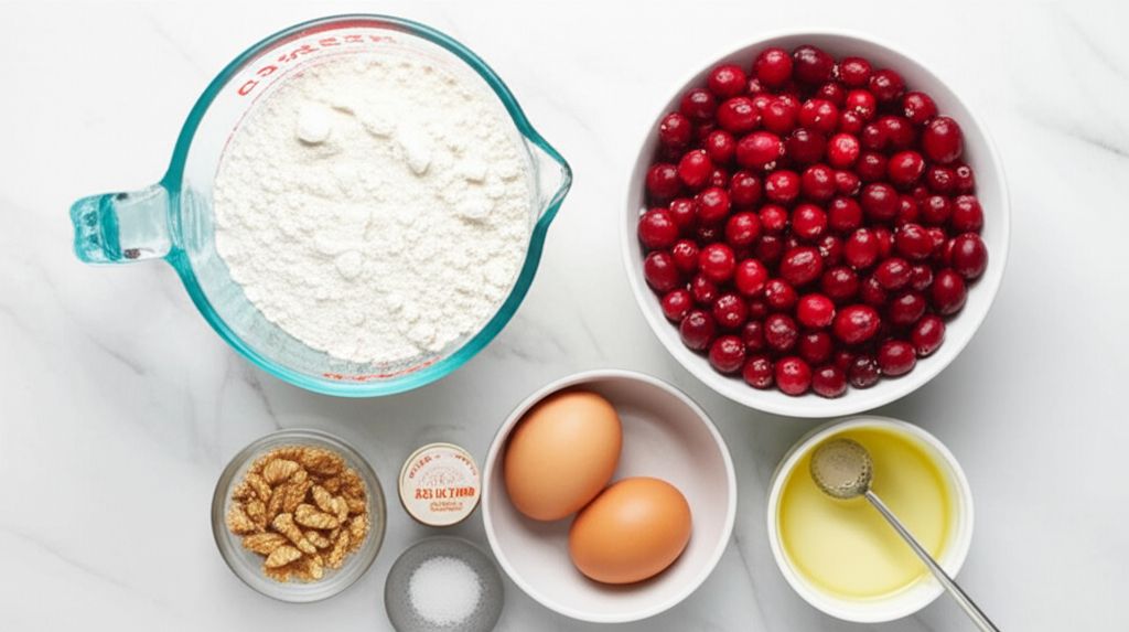 Crustless Cranberry Pie