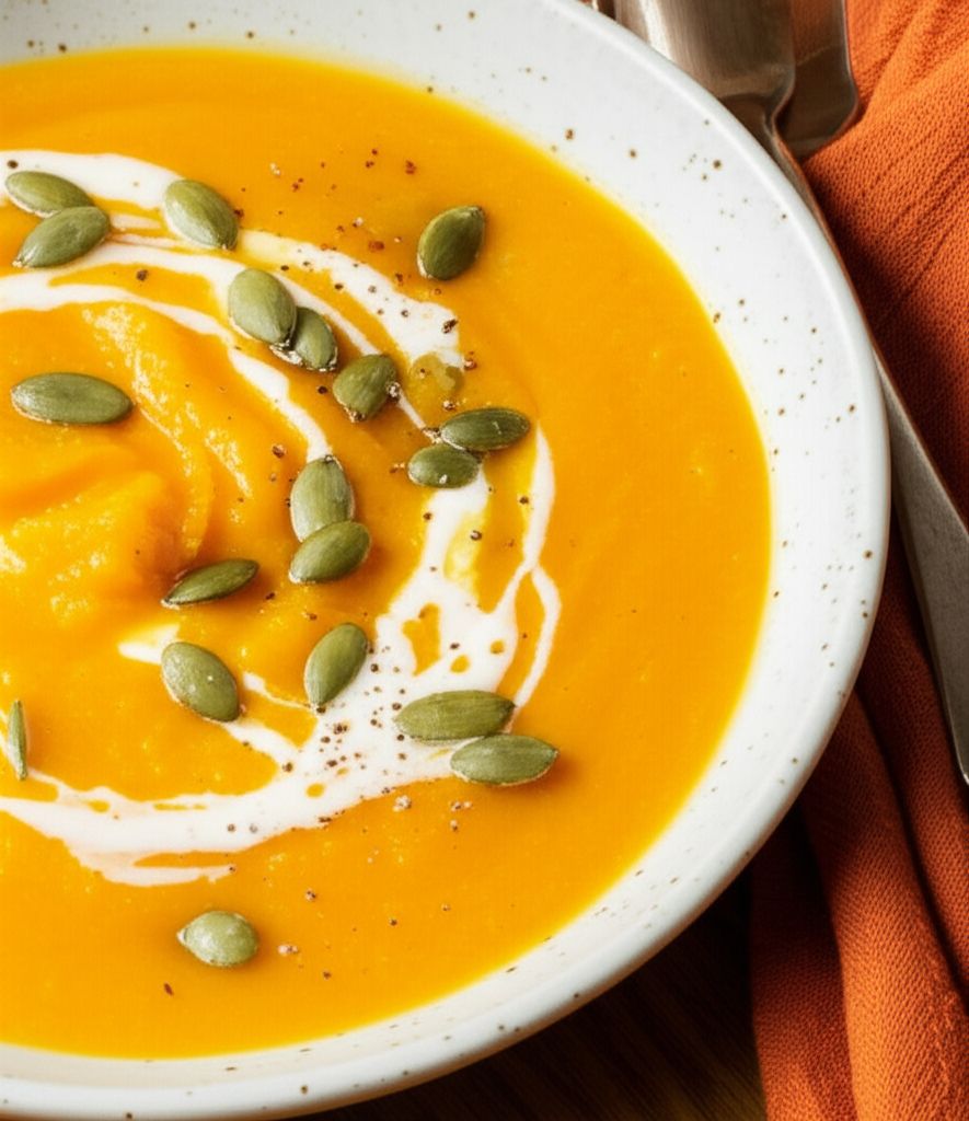 Delicata Creamy Squash Soup