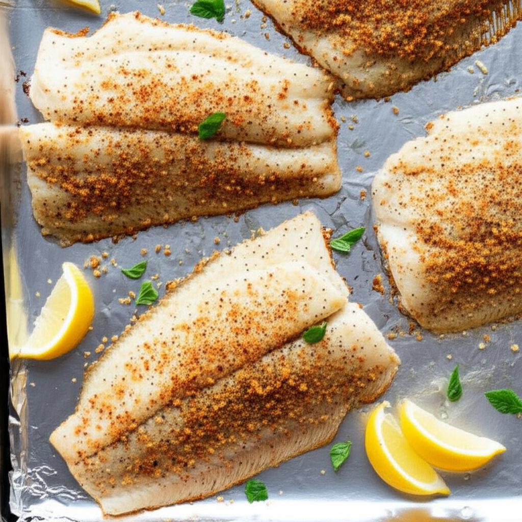 Easy, Excellent Baked Flounder