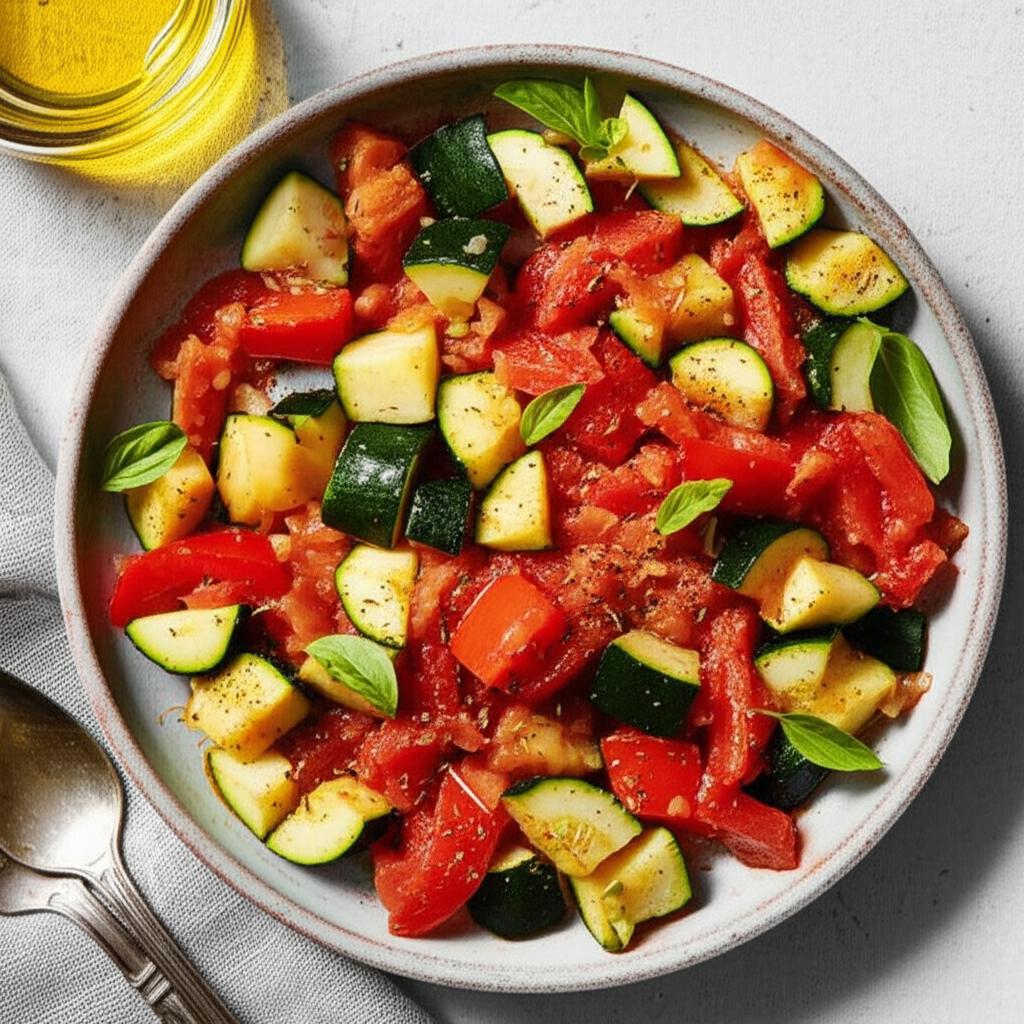 Easy Zucchini-Tomato Side Dish