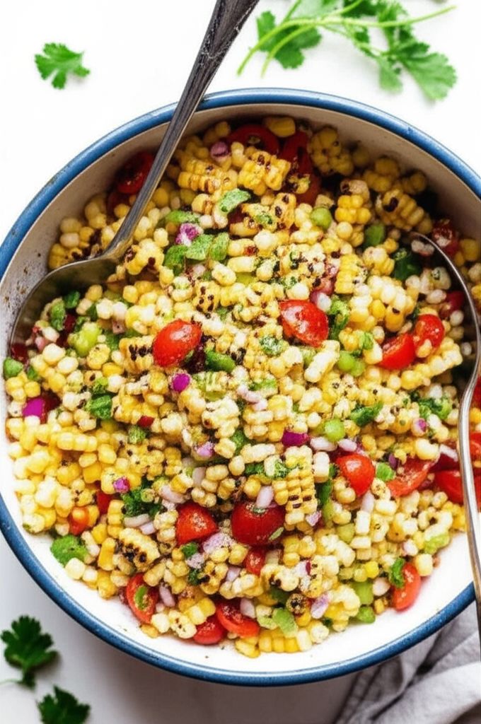 Grilled Corn Salad