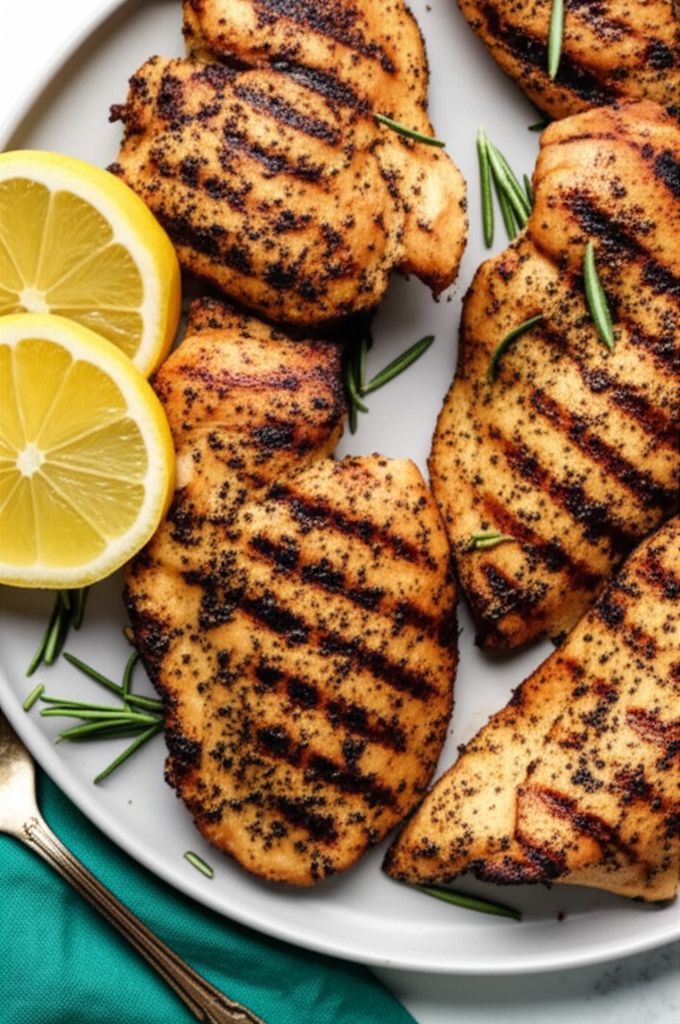 Grilled Lemon Pepper Chicken