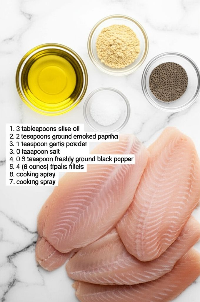 Grilled Tilapia with Smoked Paprika