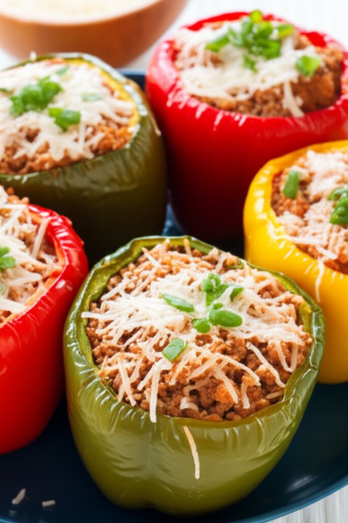 Healthier Stuffed Peppers