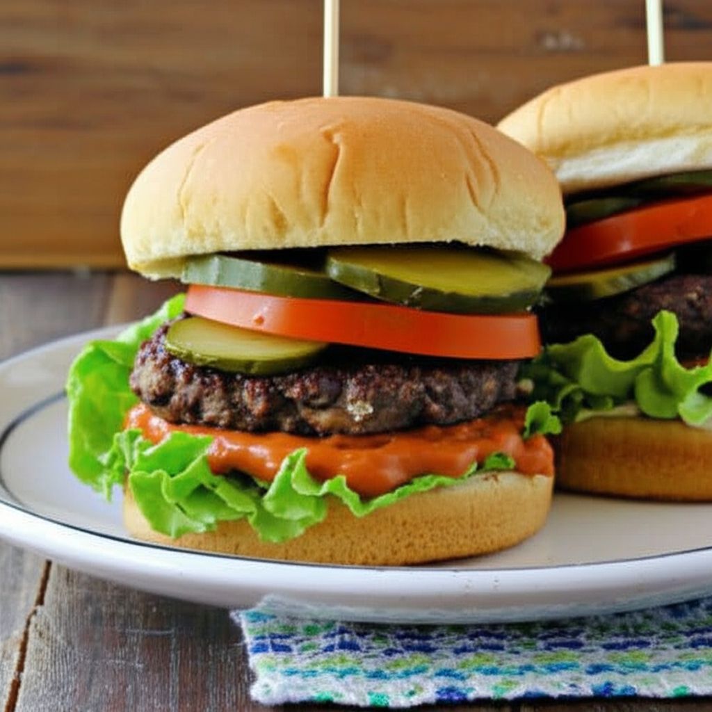 Homemade Black Bean Veggie Burgers