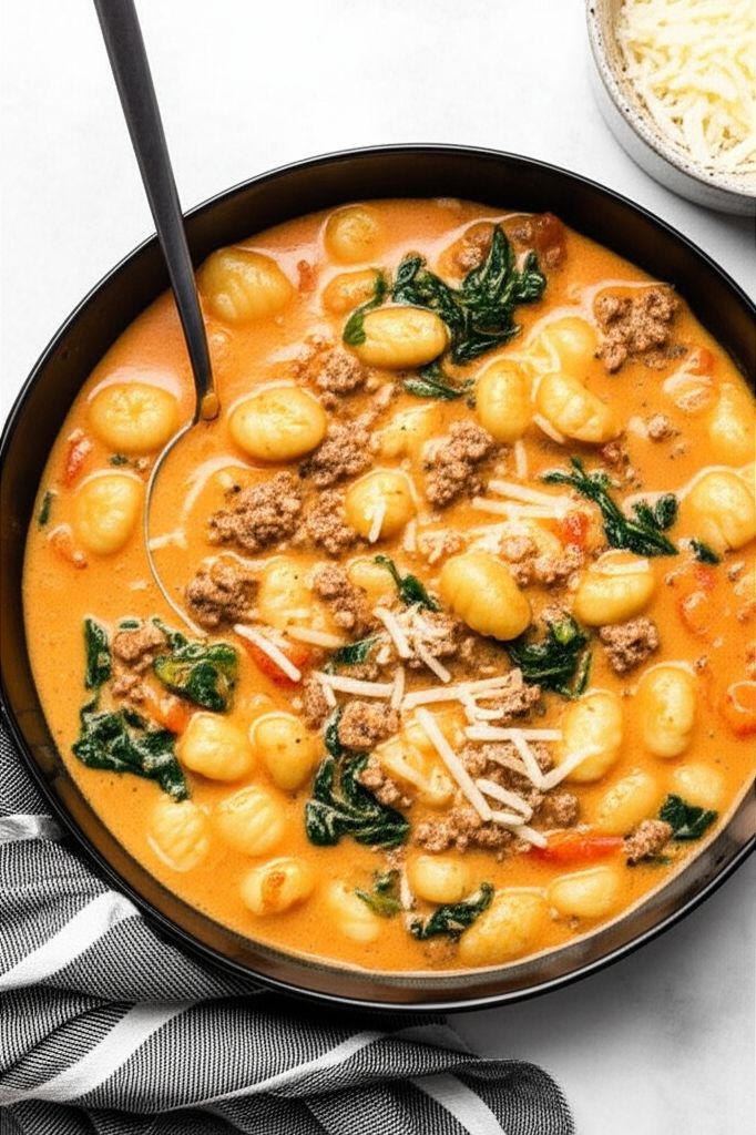 Italian Sausage and Gnocchi Soup