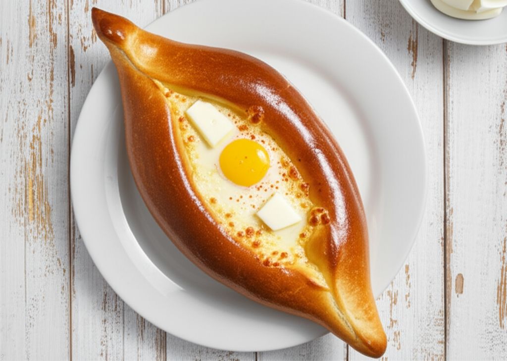 Khachapuri (Georgian Cheese Bread)