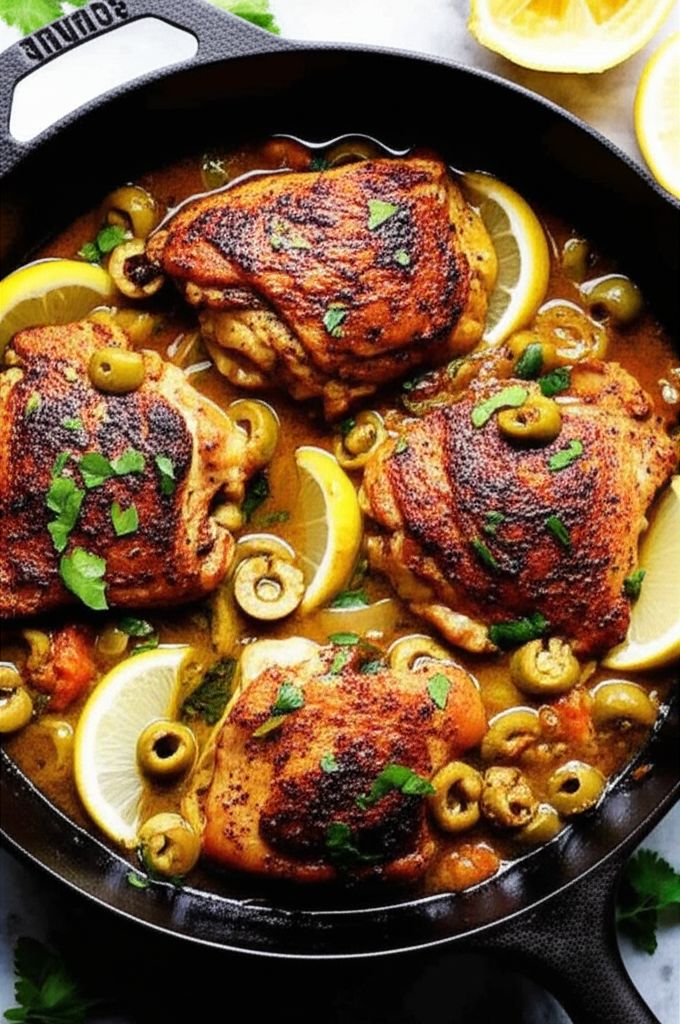 Moroccan Chicken Thighs