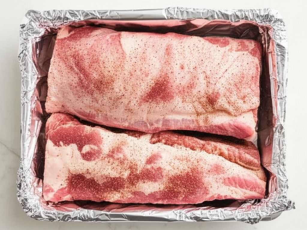 Oven-Baked Barbecue Rib Tips