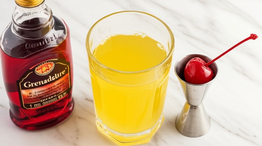 Pineapple Upside-Down Cake in a Glass