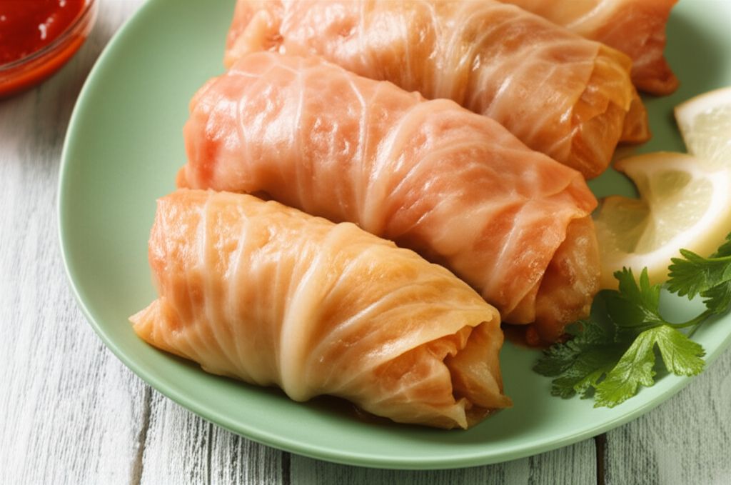 Polish Gołąbki (Stuffed Cabbage Rolls)
