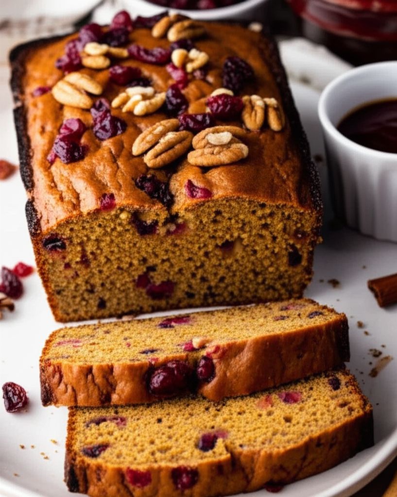 Pumpkin Cranberry Bread