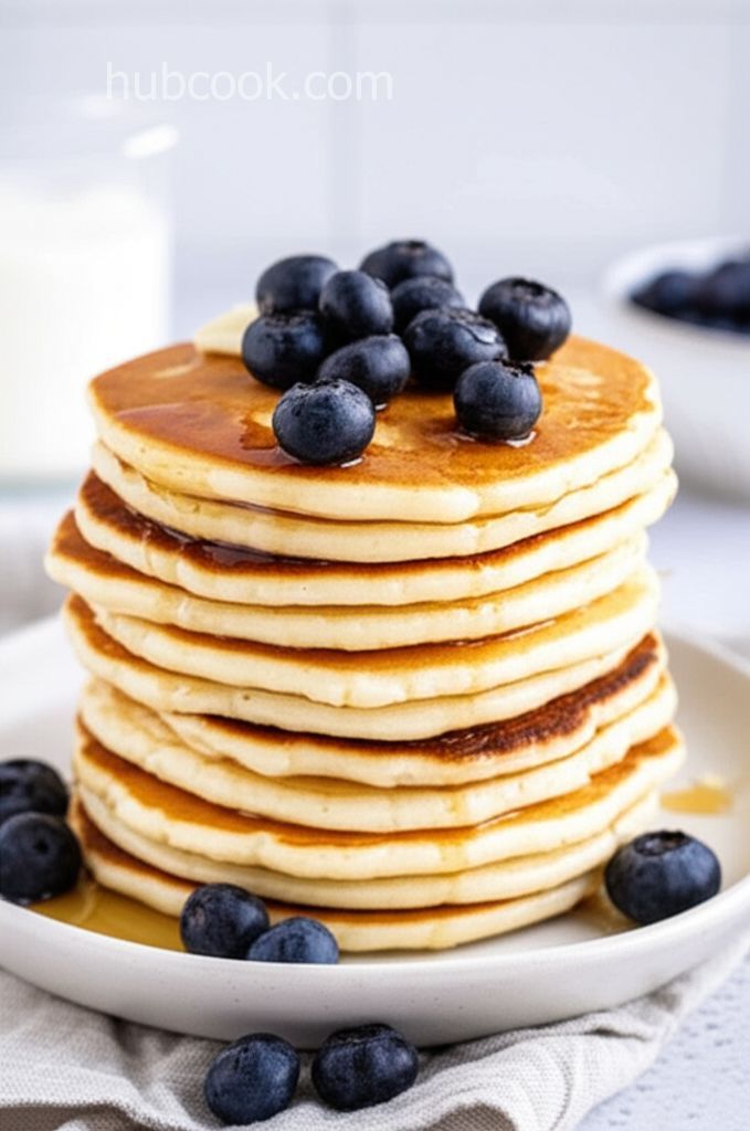 Quick and Yummy Blender Pancakes