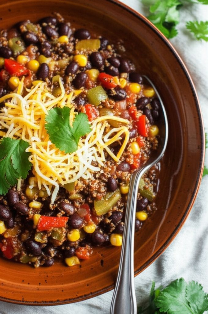 Quinoa and Black Bean Chili