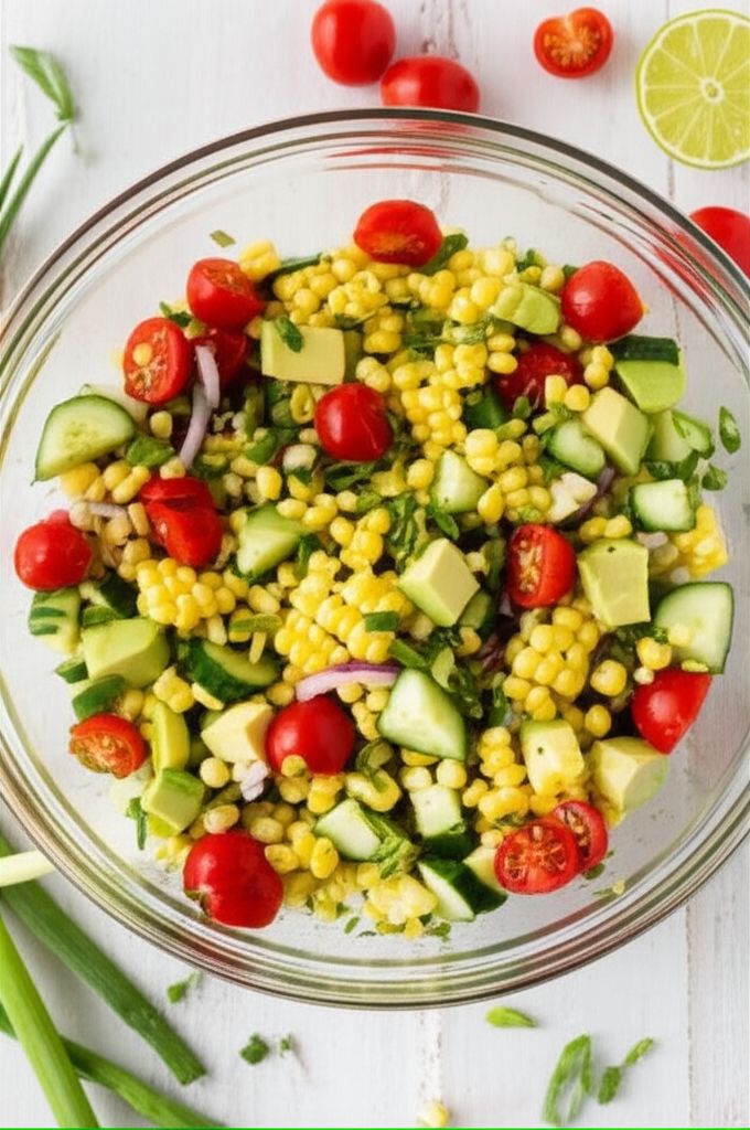 Raw Corn Salad