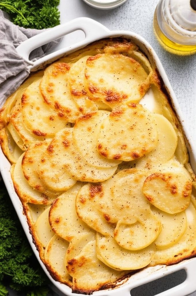 Scalloped Potatoes Without Cheese
