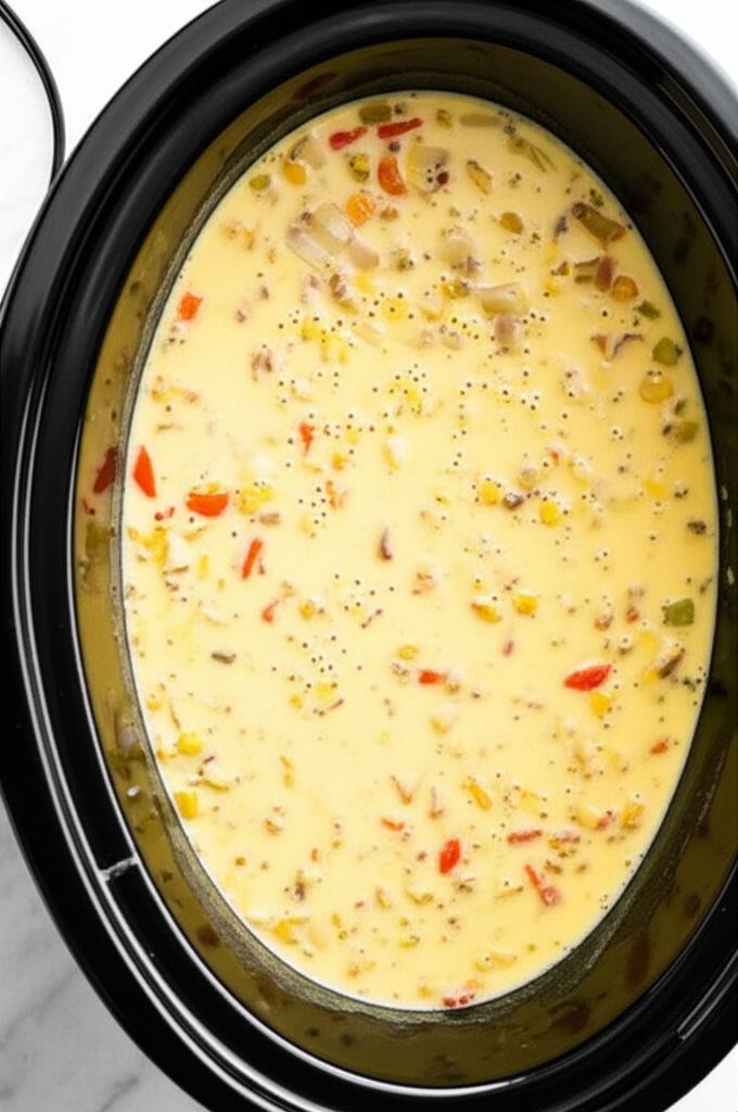Slow Cooker Breakfast Burritos