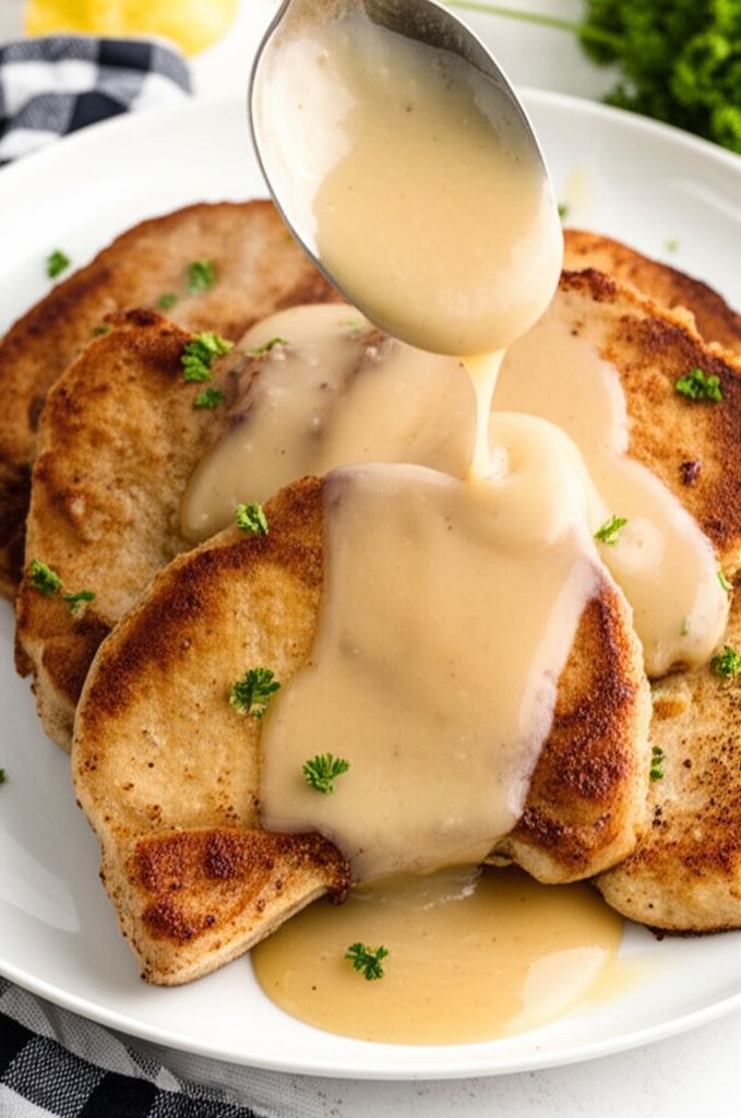 Slow Cooker French Onion Pork Chops