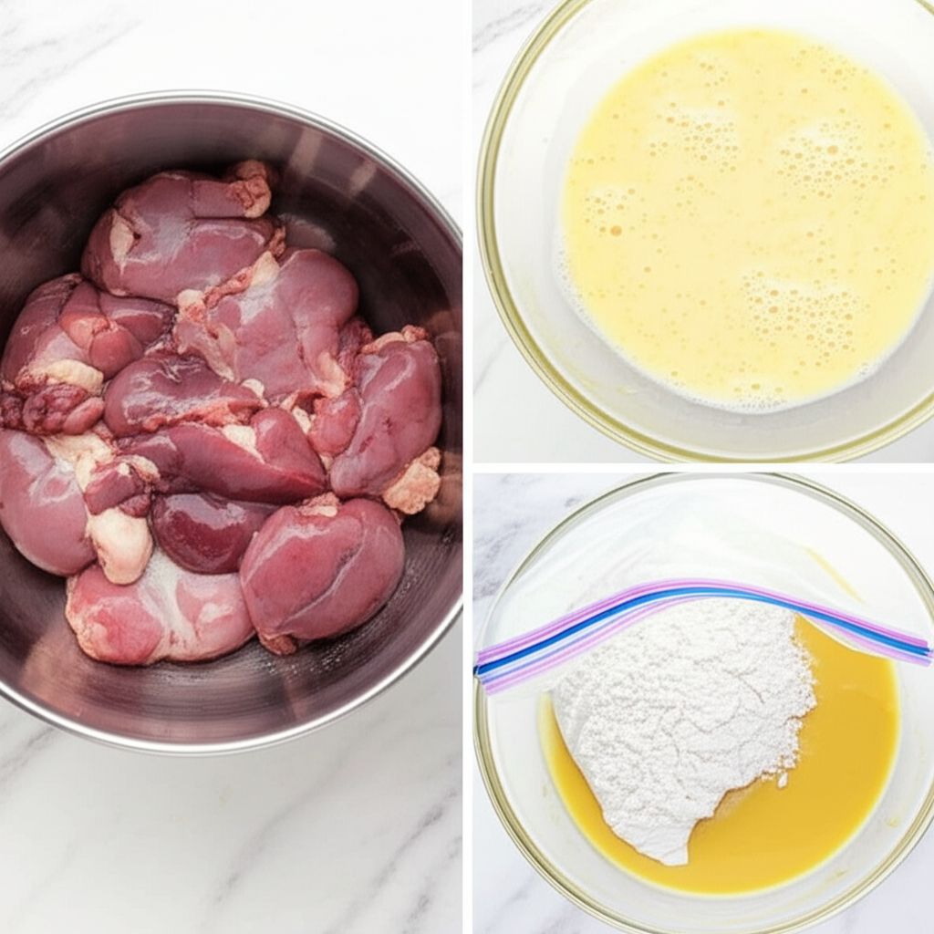 Southern Fried Chicken Livers