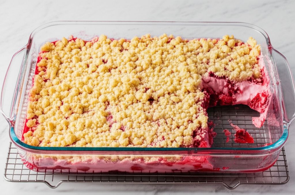 Strawberry Dump Cake