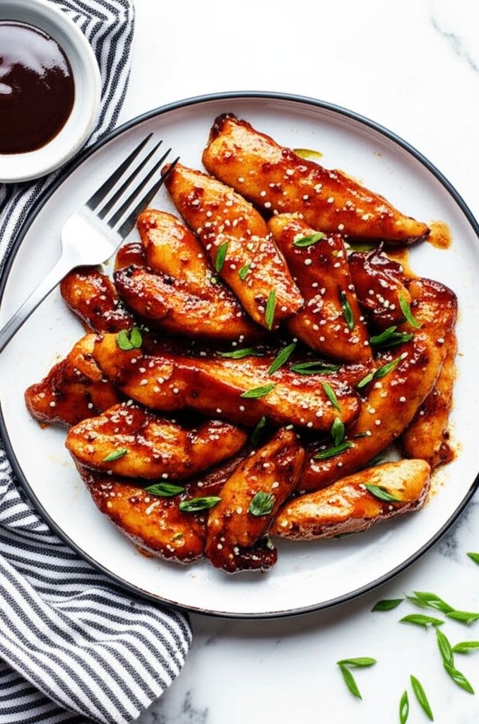 Sweet, Sticky, and Spicy Chicken