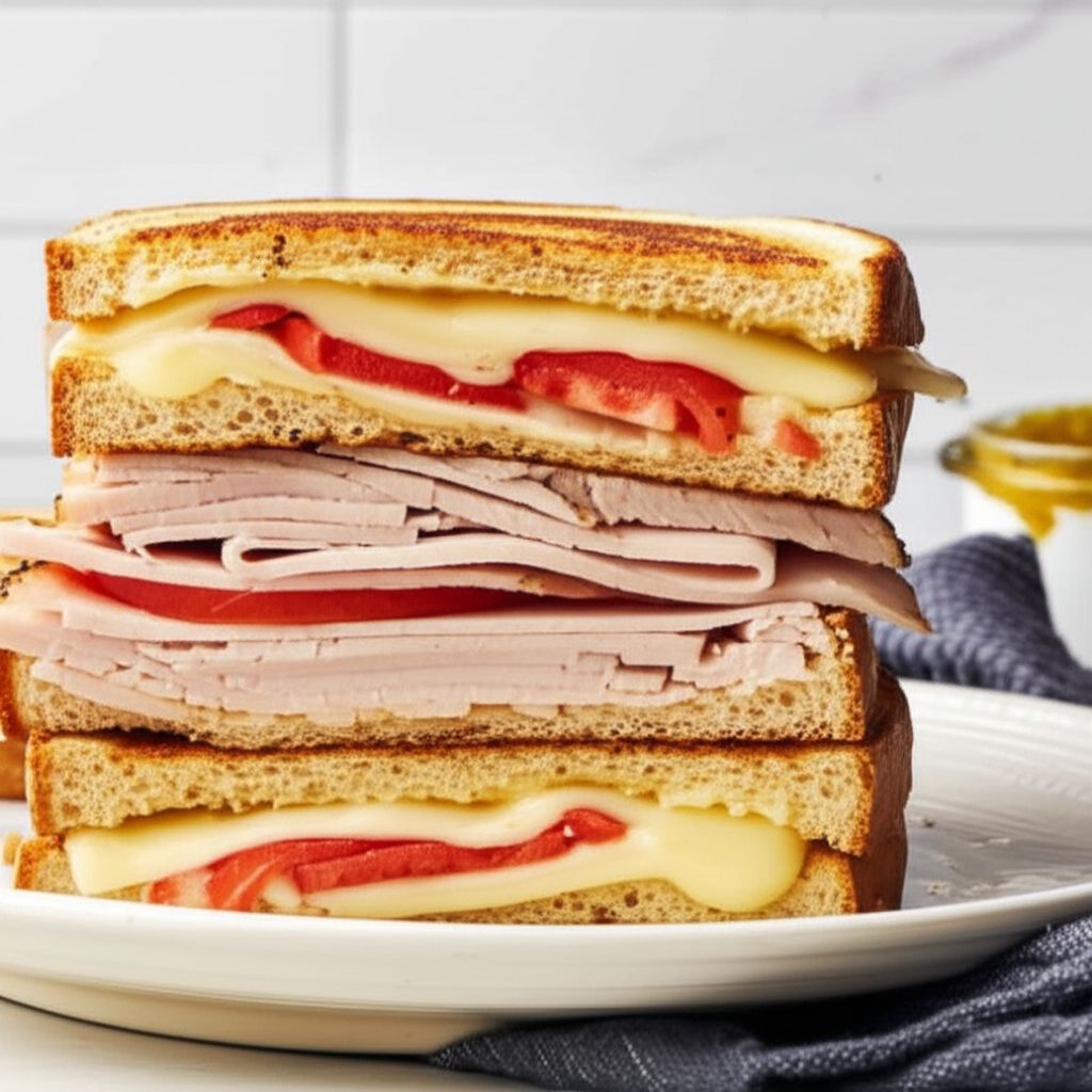 Tangy Turkey and Swiss Sandwiches