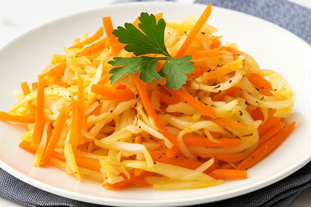 Tikil Gomen (Ethiopian Cabbage)
