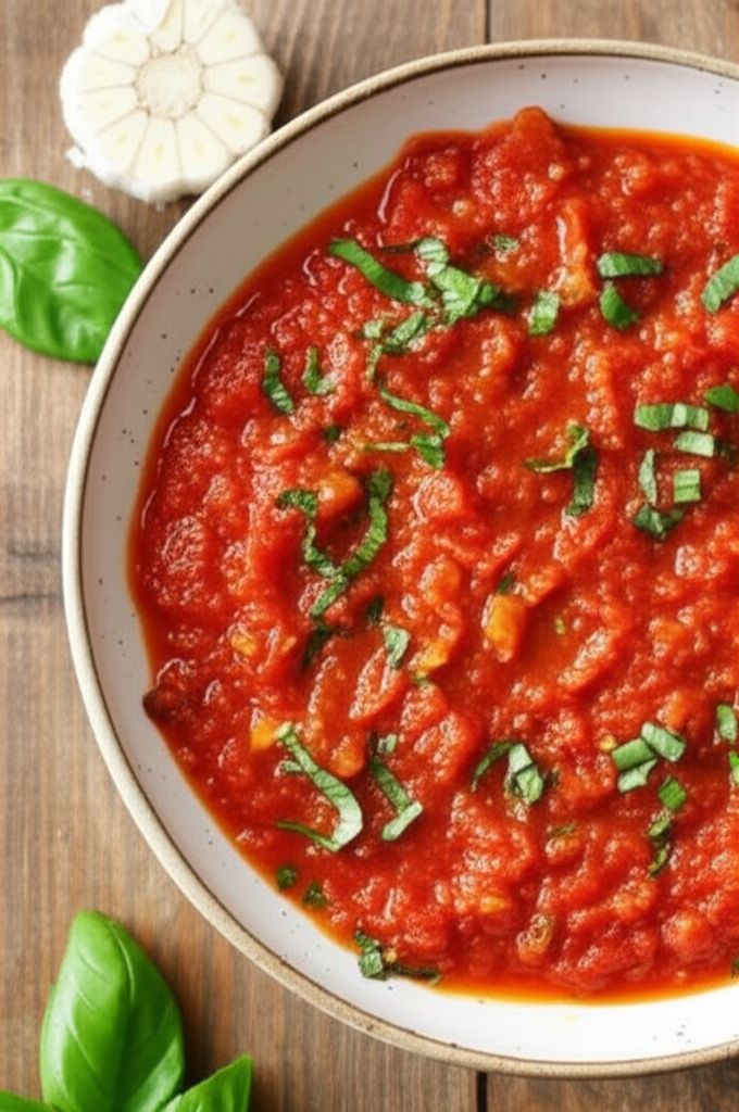 Tomato and Basil Pasta Sauce