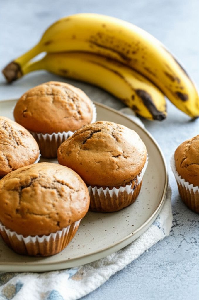 Vegan Banana Muffins