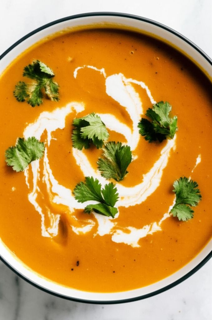 Vegan Black Bean Soup with Pumpkin