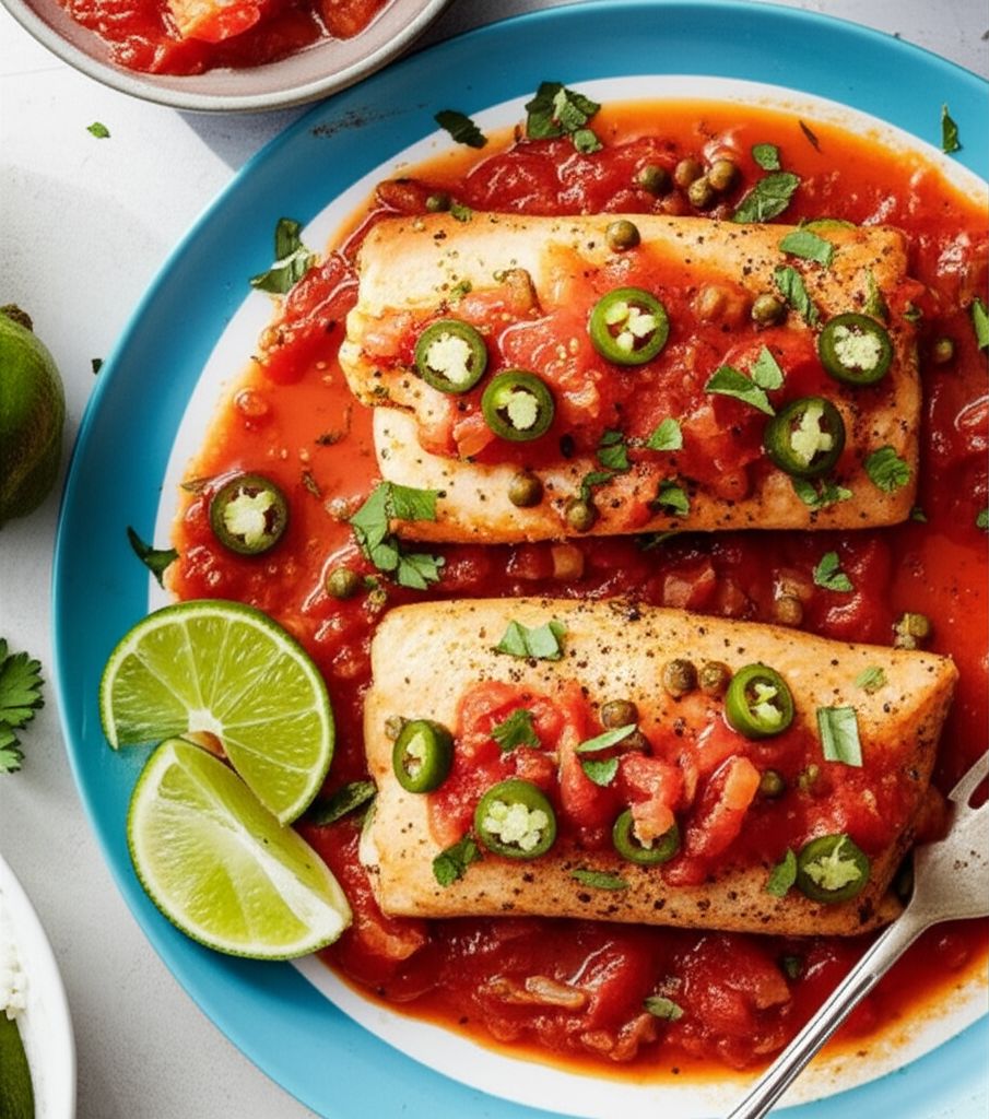 Veracruz-Style Red Snapper