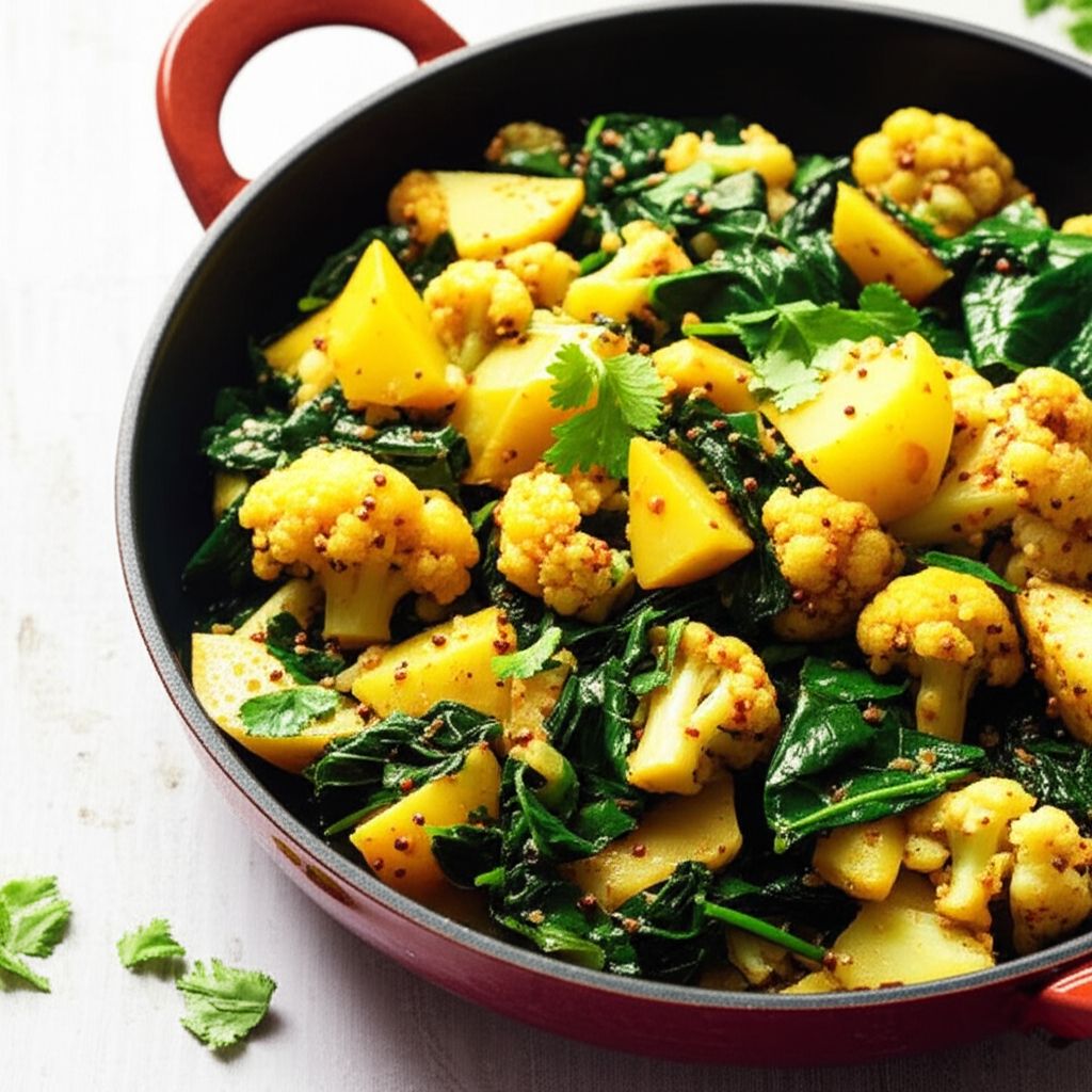 Weeknight Aloo Gobi Saag