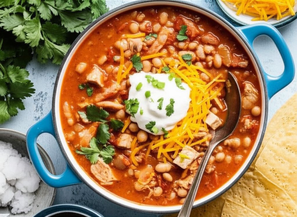 White Bean Chicken Breast Chili
