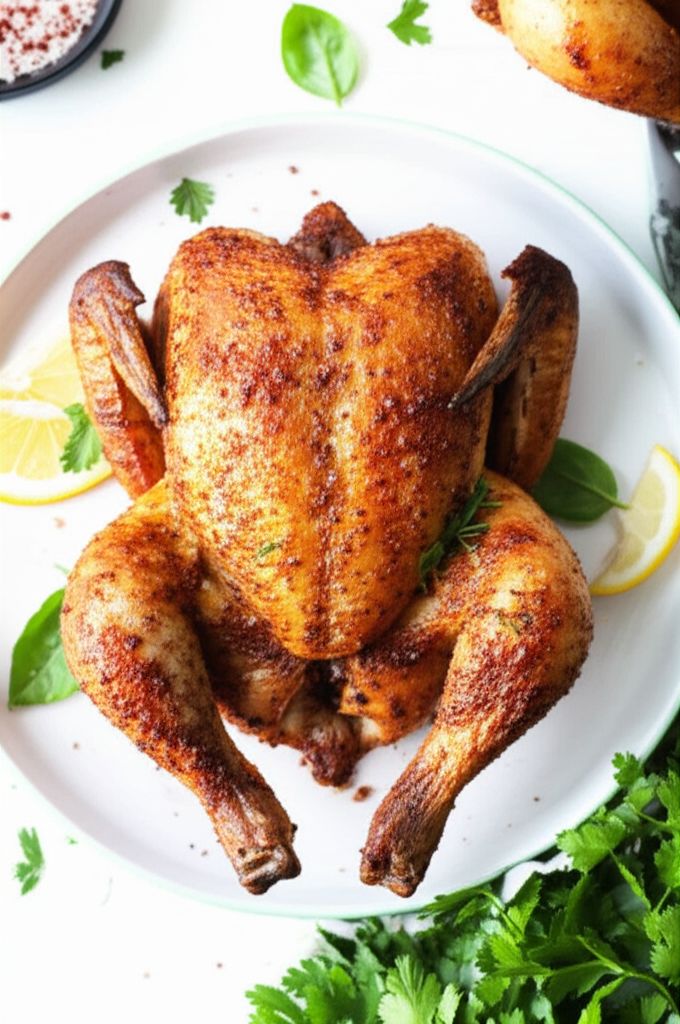 Whole Chicken In a Pan
