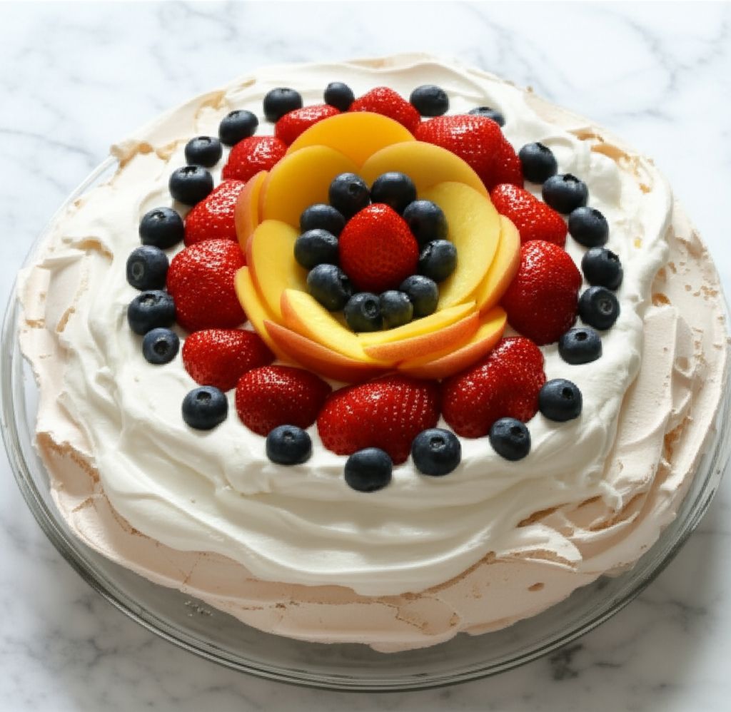 A Drama Queen's Pavlova