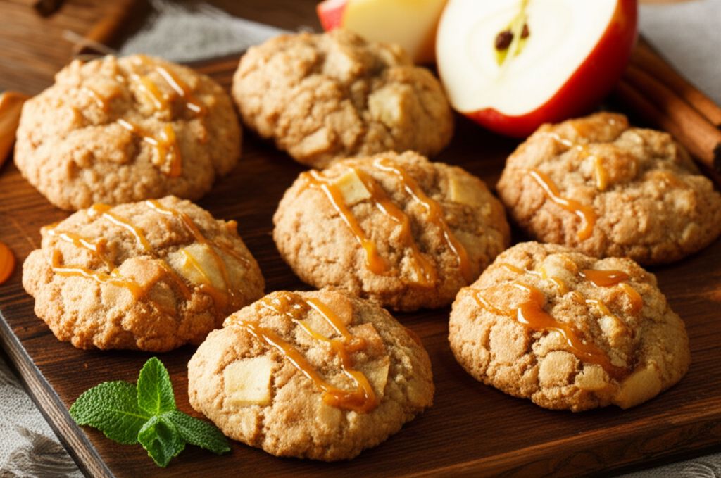 Apple Crisp Cookies