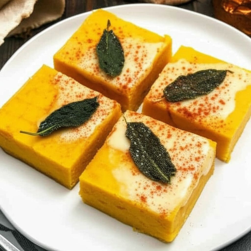 Baked Pumpkin Polenta