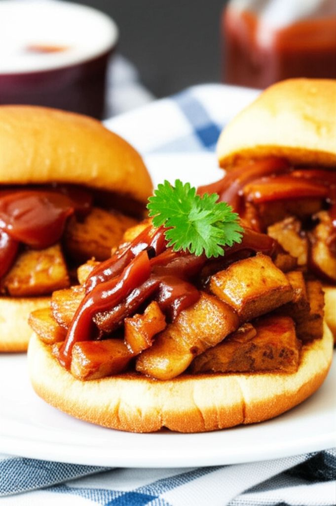 Barbeque Tempeh Sandwiches