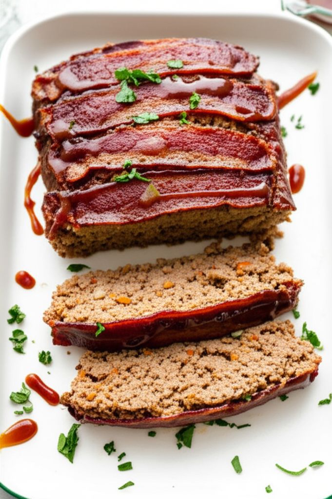 BBQ Oatmeal Meatloaf