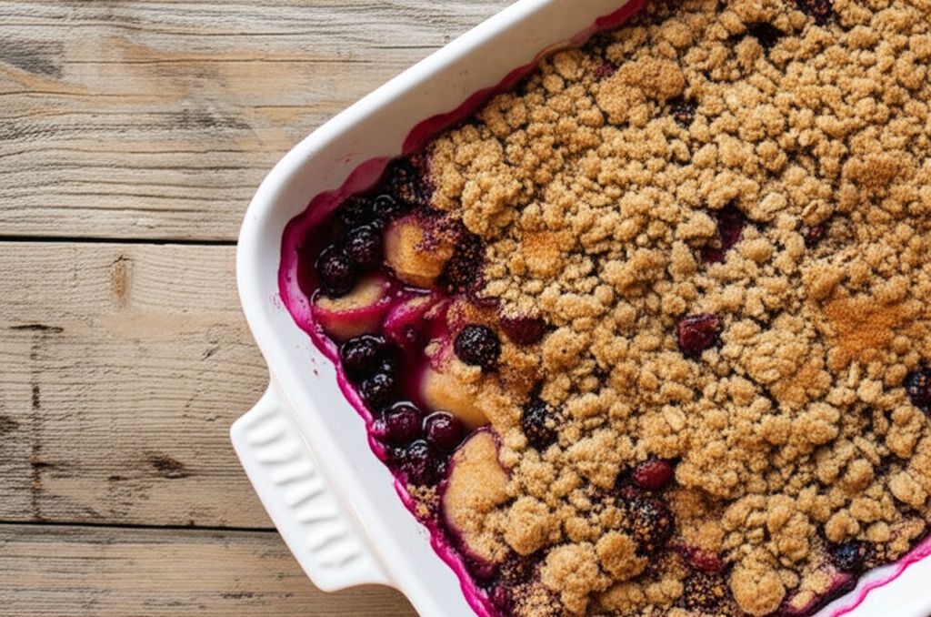 Blueberry Apple Crisp