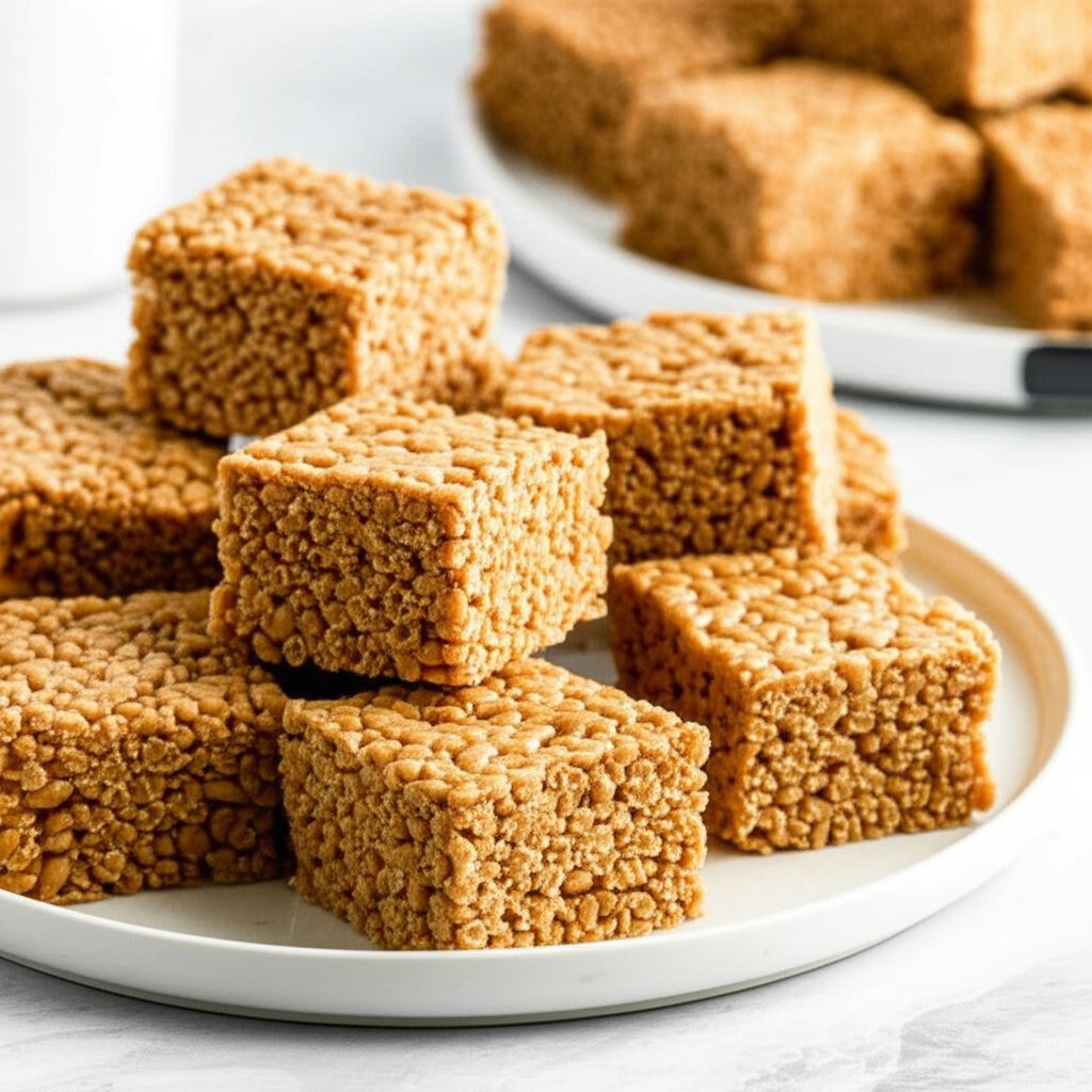 Cafe-Style Puffed Wheat Squares